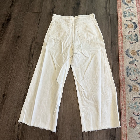 Cropped Wide Leg Jeans Abercrombie & Fitch - Picture 2 of 3